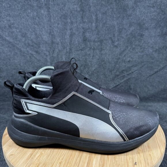 Puma Fierce Black Running Shoes‎ Sneakers Womens Size 9.5 - Picture 1 of 8